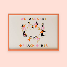 l'affiche solidaire JOONE x Mélanie Johnsson