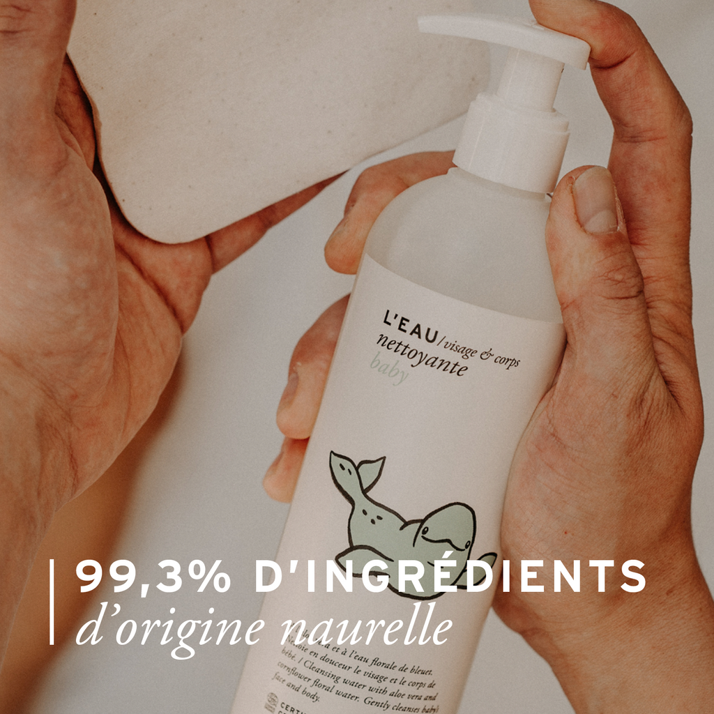 L'eau nettoyante certifiée bio
