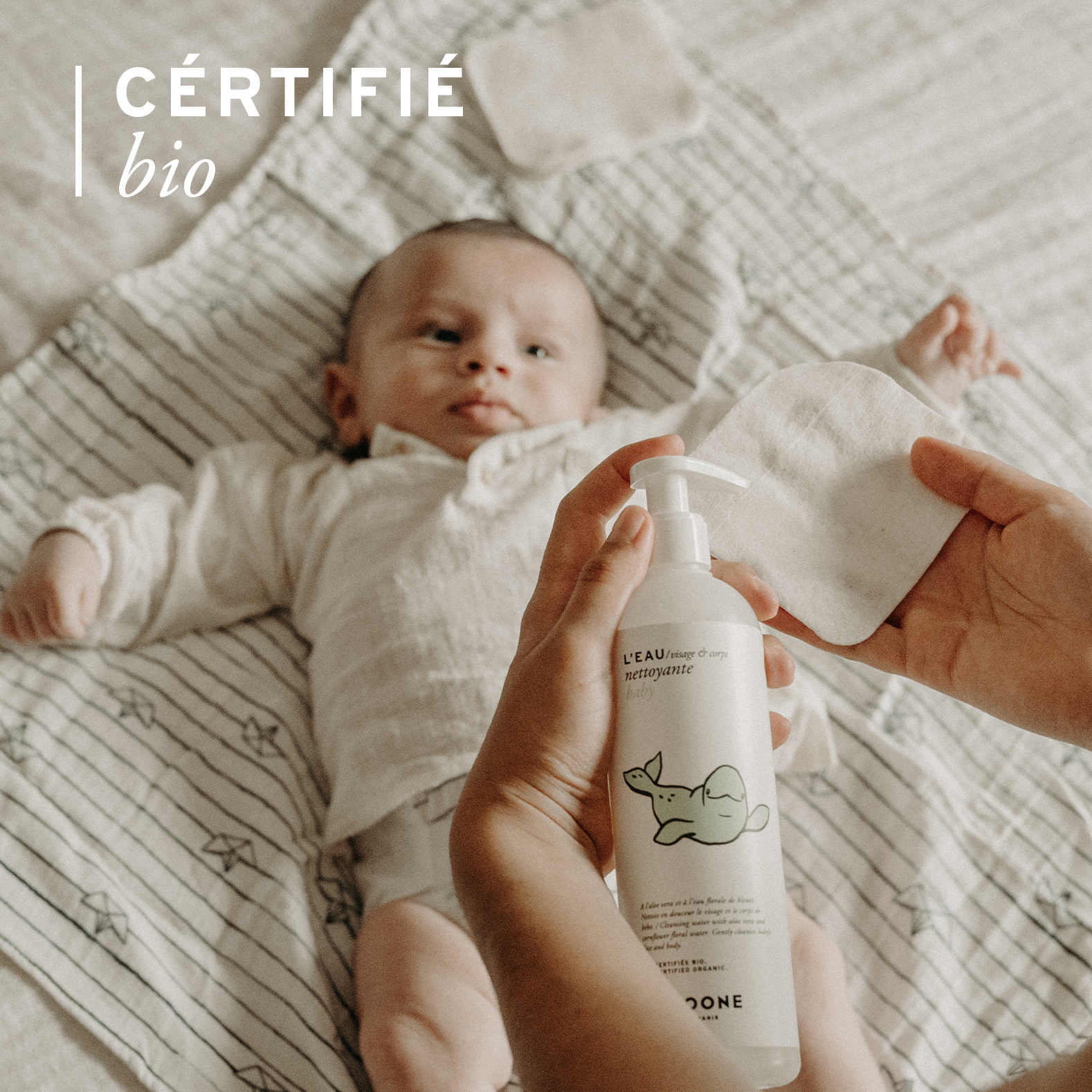 L'eau nettoyante certifiée bio