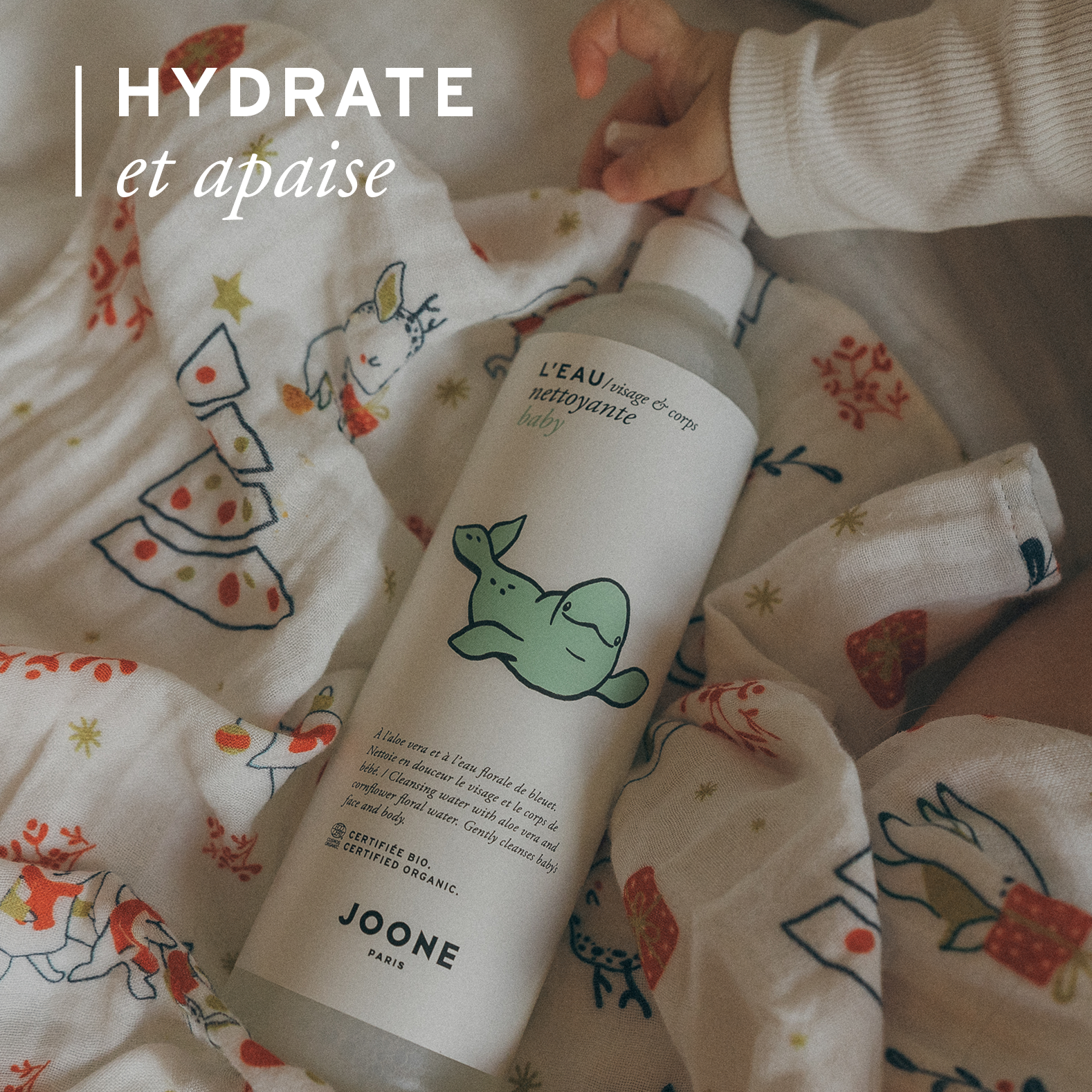 L'eau nettoyante certifiée bio