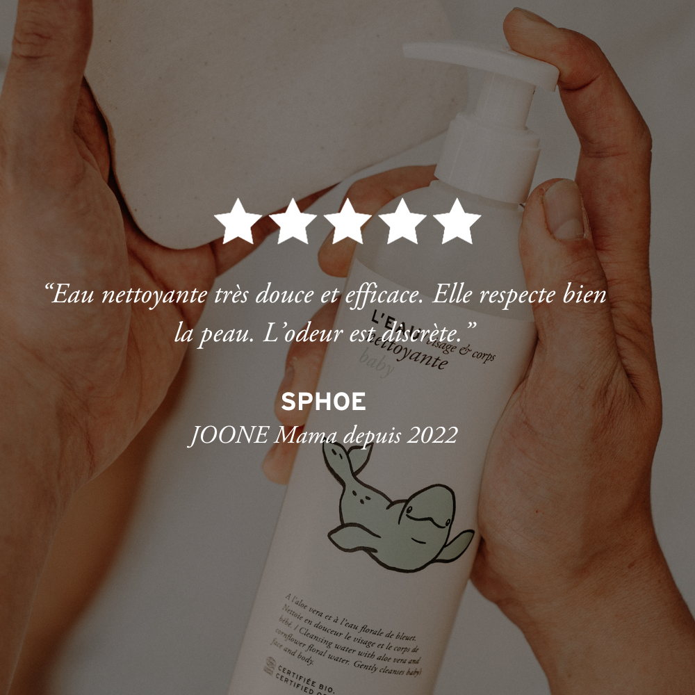 L'eau nettoyante certifiée bio