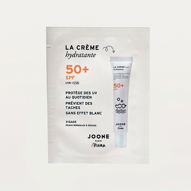 La crème hydratante SPF50+ (2ml)