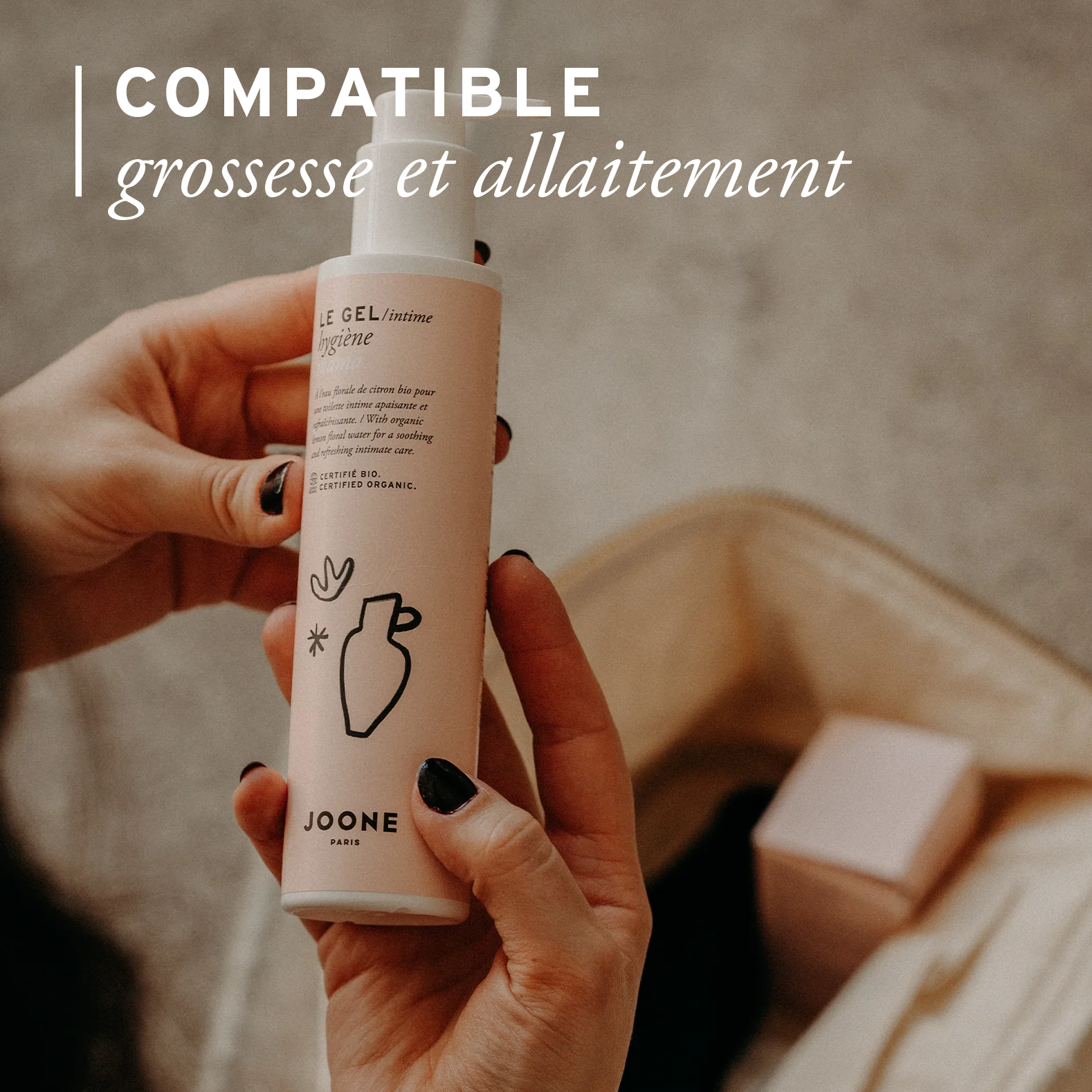 Le gel hygiène intime certifié bio