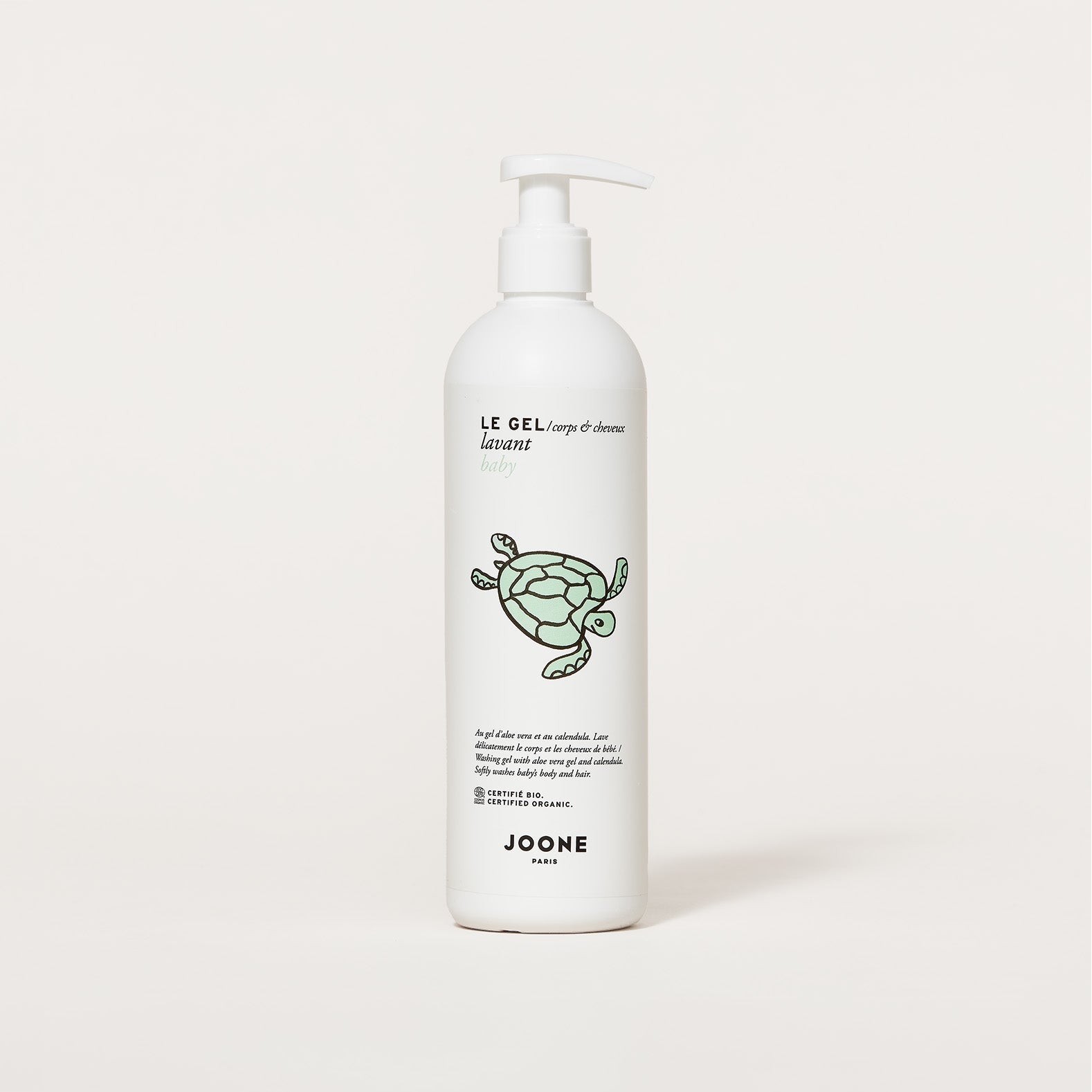 Le gel lavant certifié bio