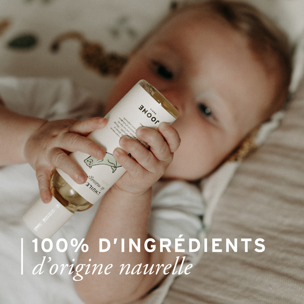 L'huile de massage certifiée bio