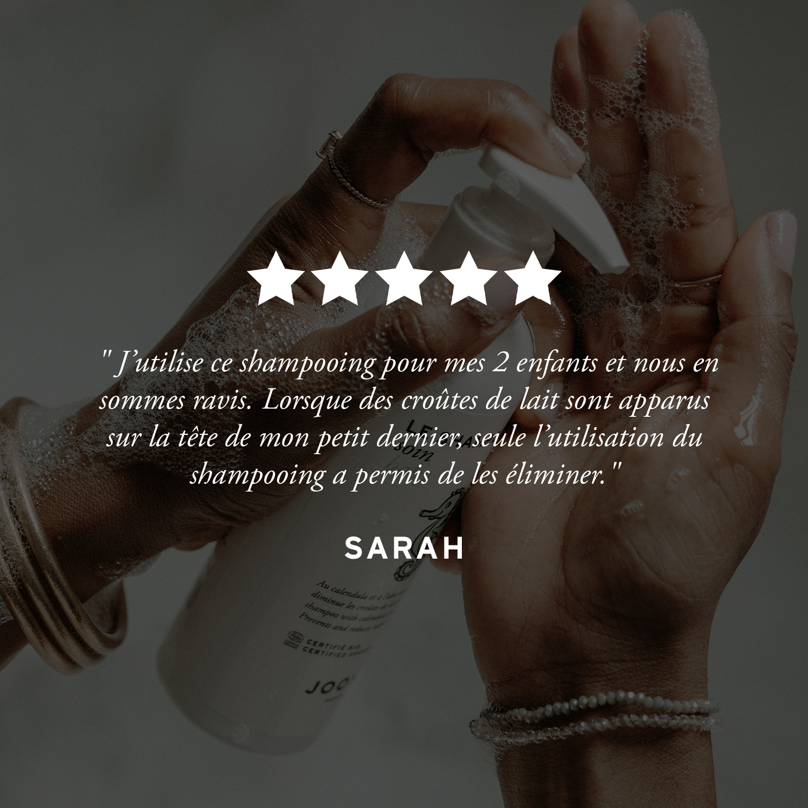 Le shampoing soin certifié bio