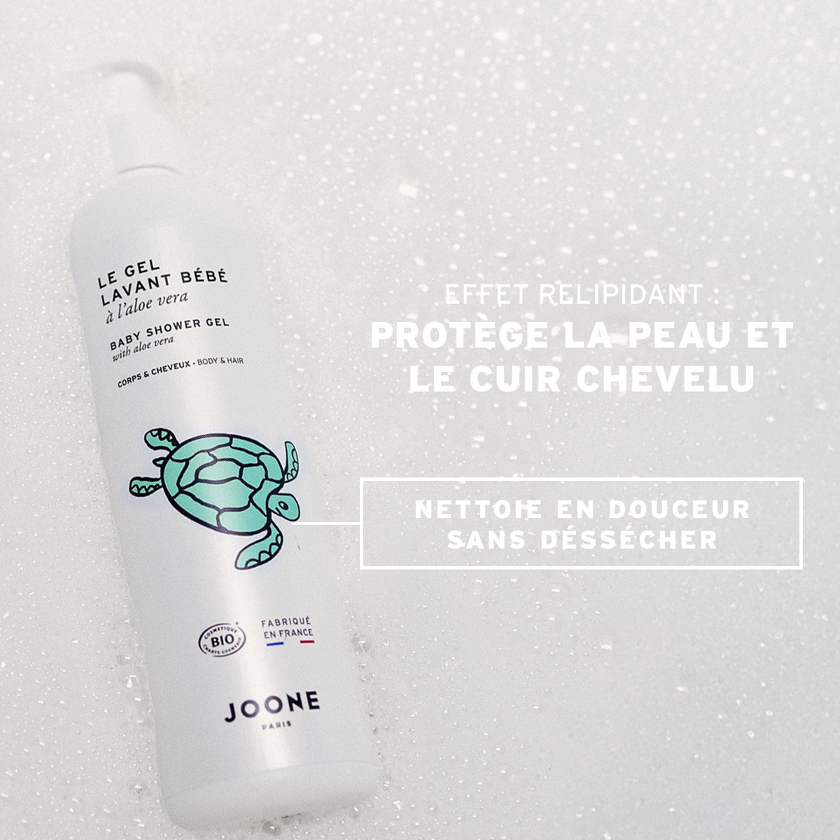Le gel lavant certifié bio