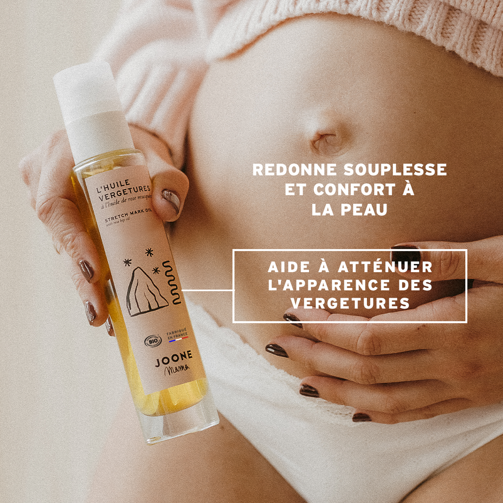 L'huile vergetures certifiée bio