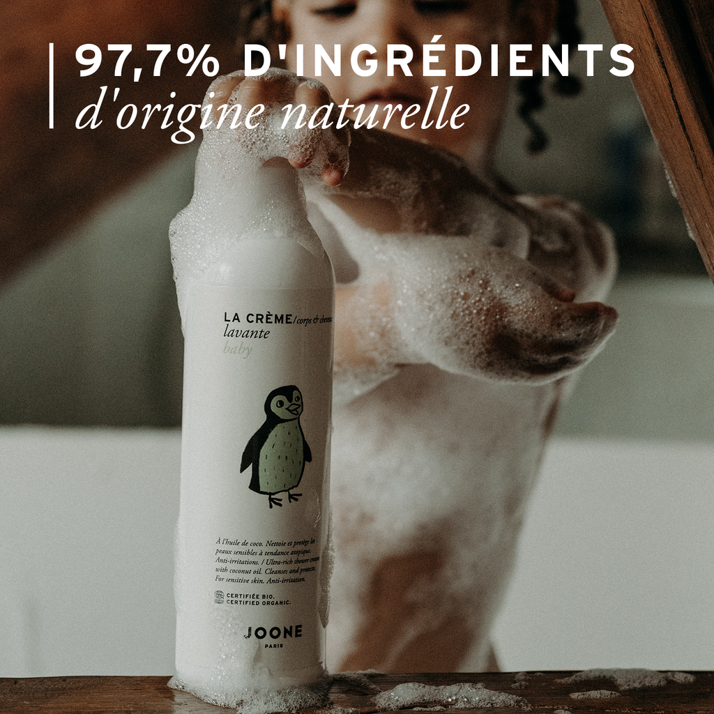 La crème lavante surgras certifiée bio