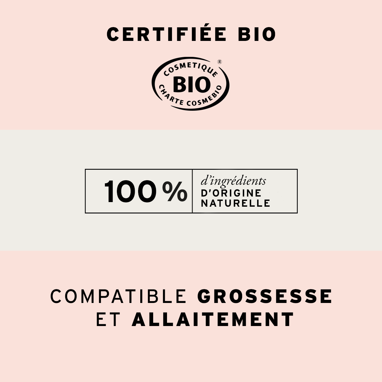 L'huile vergetures certifiée bio