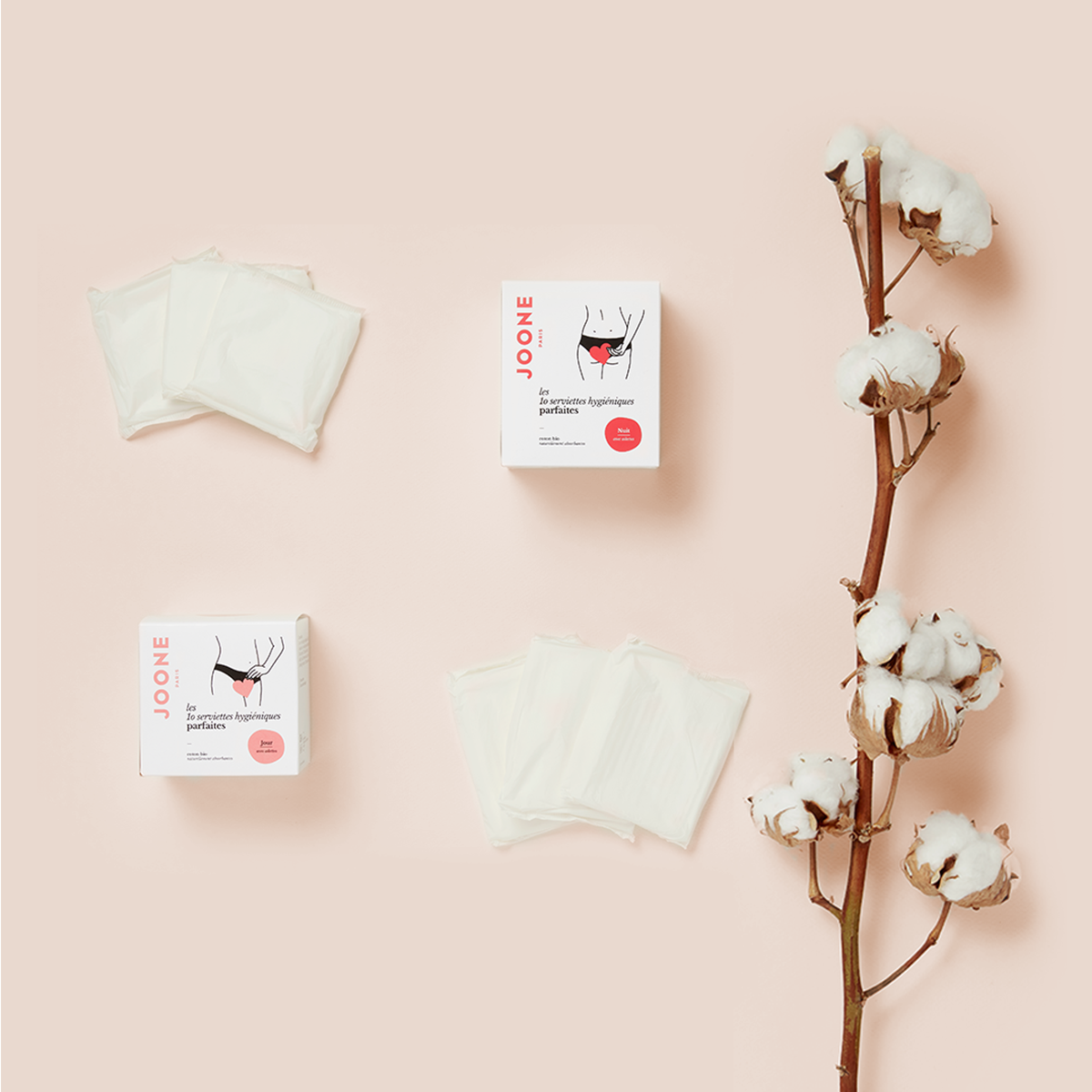 les serviettes hygiéniques